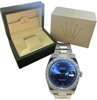 Rolex 116200 Datejust 36 mm w/ Diamond Watch