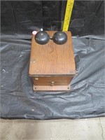 Antique Telephone Ringer Box (working)