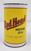 Red Head Motor Oil Can