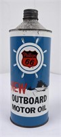 Phillips 66 Outboard Motor Oil Can