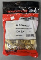 100ct Winchester .44 Mag Brass