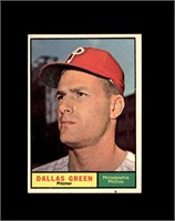 1961 Topps #359 Dallas Green EX to EX-MT+