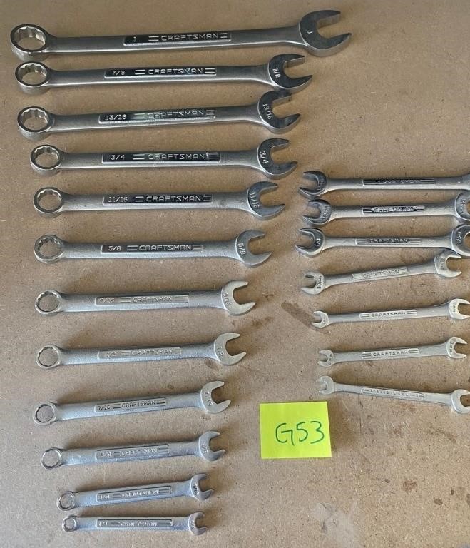 L - LOT OF SPANNER WRENCHES (G53)