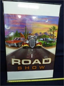 NICE ROAD SHOW POSTER IN FRAME