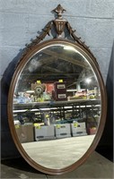 (WX) Vintage Carved Mirror 28” x 45”
