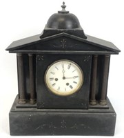Vintage French Slate Mantle Clock