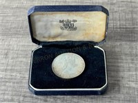 1964 One Bermuda Crown Silver Coin