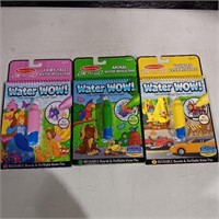 Lot of 3 Melissa & Doug Water Wow