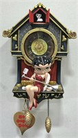Betty Boop Collector Cuckoo Clock #2281 w COA