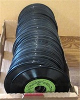 Box of Vintage 45 Records, Mixed Genre