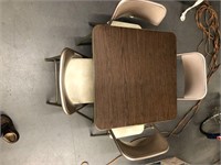 Samsonite Card Table with Chairs