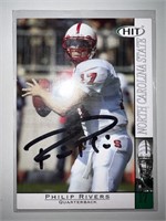 NC State Philip Rivers Signed Card with COA