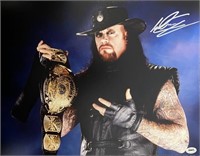 The Undertaker Signed 11x14 with COA