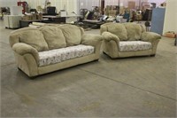 MATCHING COUCH AND LOVE SEAT