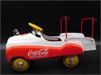 COCA-COLA DIE CAST METAL FIRE ENGINE PEDAL CAR KEN