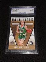 Larry Bird 2018 Donruss GEM MT 10 Hall Kings