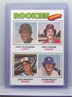 1977 Topps Dale Murphy Rookie