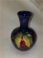 Vintage Moorcroft H/P Enameled Vase