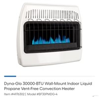 30000 BTU Vent-Free Wall Mount Heater