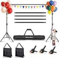 (N) 2M x 3M/6.5ft x 10ft Photo Backdrop Stand Kit