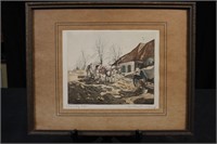 SIGNED PRINT "COUNTRY LIFE"