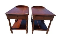 2 CHERRY P A HOUSE 1 DRAWER TABLES