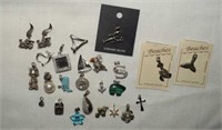 Sterling Charms & Pendants