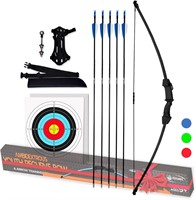 New $70 Youth Archery Recurve Bow And Arrow Set