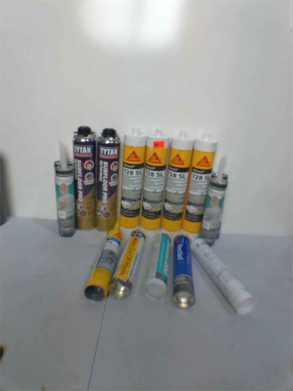 Mixed Lot of Sealant/ Adhesive