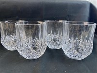 6 Crystal Glasses