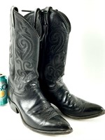 Bottes cowboy JUSTIN taille 9½ homme, seconde main