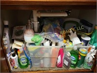 CONTENTS UNDER SINK, CLEANING PRODUCTS/ SUPPLIES,
