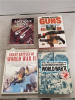 Assorted War and Gun Books
