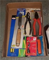 Assorted New Tool Wrenches Pliers Chisel Crispers
