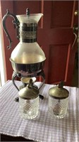 Vintage F.B. Rogers Coffe/Teapot & Warmer 2/ 2