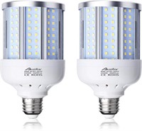 Pack of 2, 40W 6500k LED Corn Light Bulbs