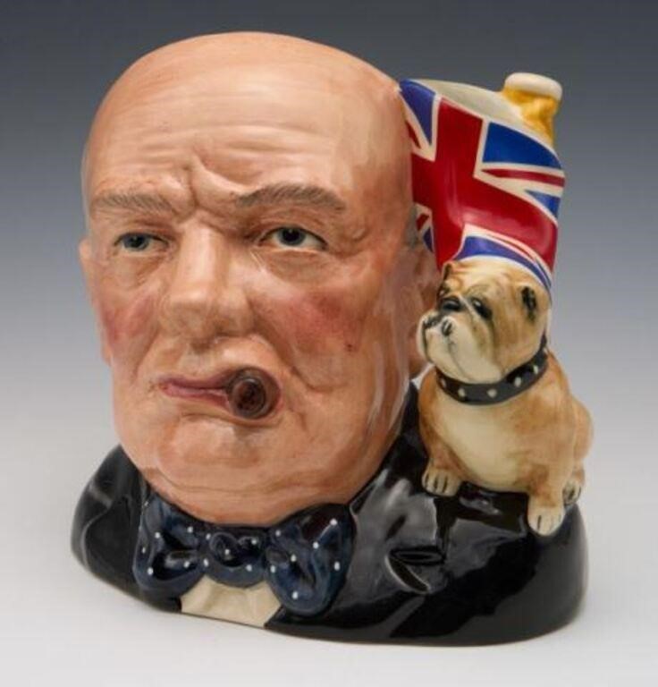 Royal Doulton "Winston Churchill" Character Jug.
