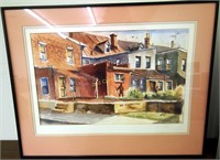 Signed Water Color " No Dumping" By Malloy '83