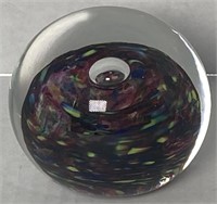 Decorative Multicolored Blown Glass Paper
