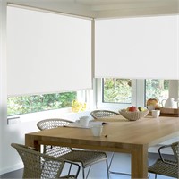 Blackout Roller Blinds 52W x 75H UV Protect
