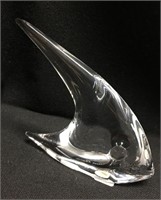 Daum Crystal Fish Sculpture