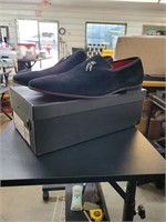 New men's black suede dress shoes size 12