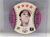 1976 Towne Club Pop Centers Discs Tony Perez