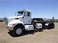 2011 Peterbilt PB348 T/A Roll Off Truck