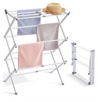 TOOLF Expandable Clothes Drying Rack, Foldable