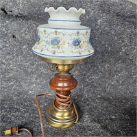 Abigail Adams Quoizel Hurricane Style Lamp