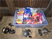Collection of Misc Fishing Reels & Fishing Floats