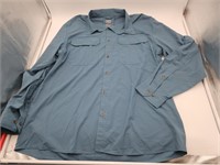 Men's Lightweight Long Sleeve Button-Down Shirt -