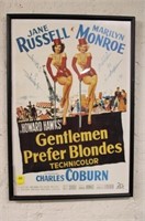 Gentlemen Prefer Blondes Technicolor Poster