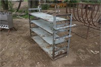 Steel Shelf, Approx 6Ft X 22"